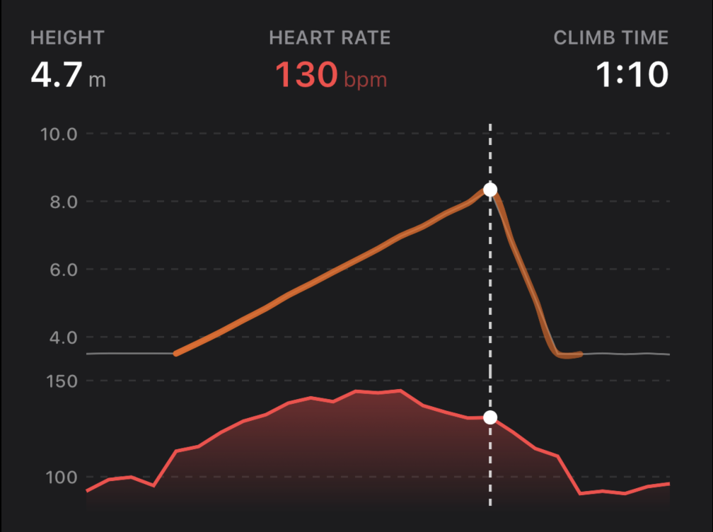 iOS Heart Rate Chart 2